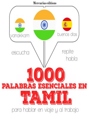 cover image of 1000 palabras esenciales en Tamil